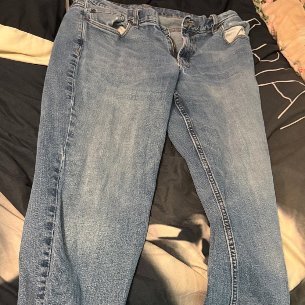 Old Navy Light Blue Straight Leg Jeans